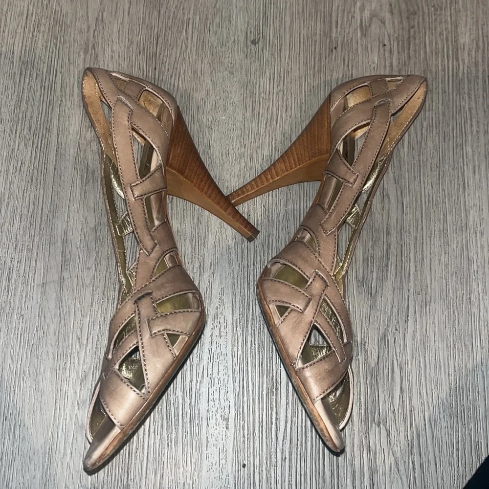 Prada Shoes | Prada Cutout Open Toe Heels | Color